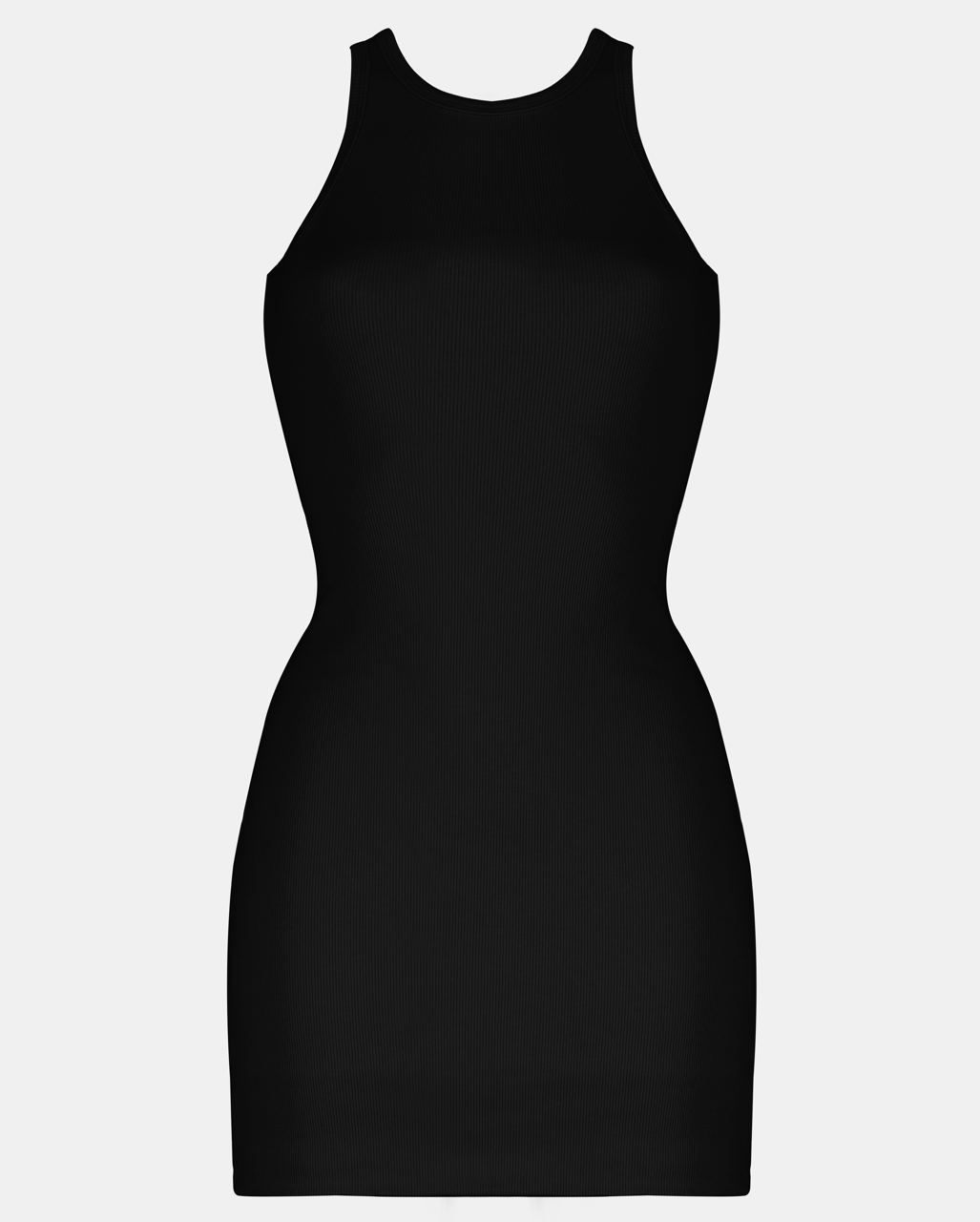 Сукня-майка Evgenia, Чорний SS23ID_E_Black фото
