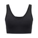 Sporty Set V-neck top, Black, S/M