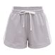 Gala shorts with stripes, Steel, XS/S