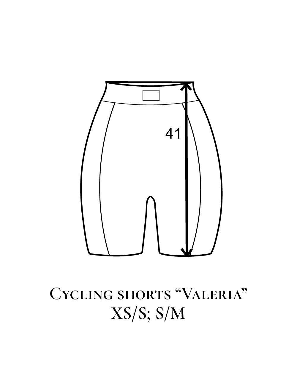 Valeria cycling shorts, Black SS23V_BSC_Black фото