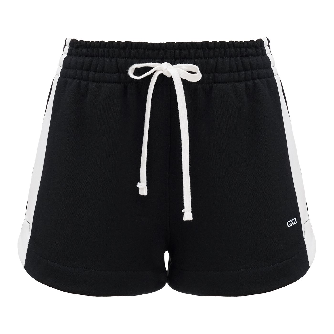 Gala shorts with stripes, Black 0350 фото