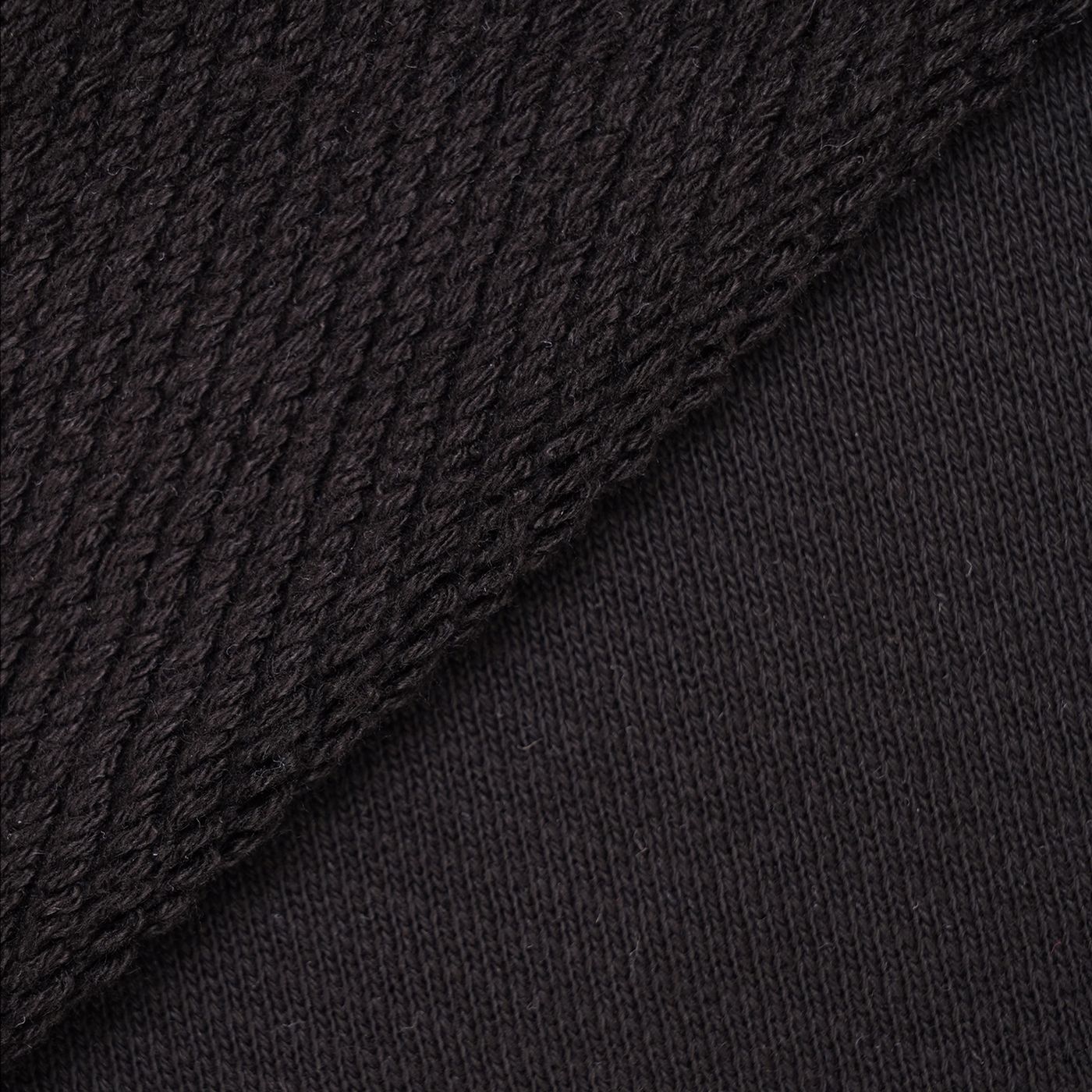 Худі 80' long on zipper, Чорний SS24-SP80'-HWlng-Black фото