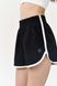 Classic shorts with GNZ edging, Black, XS/S