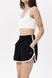 Classic shorts with GNZ edging, Black, XS/S