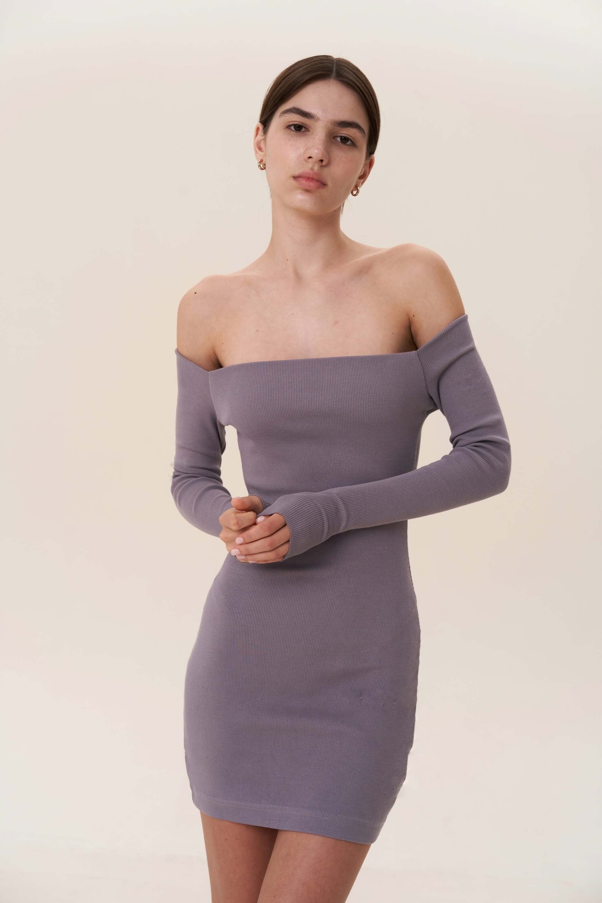 Natali dress, Steel 0160 фото