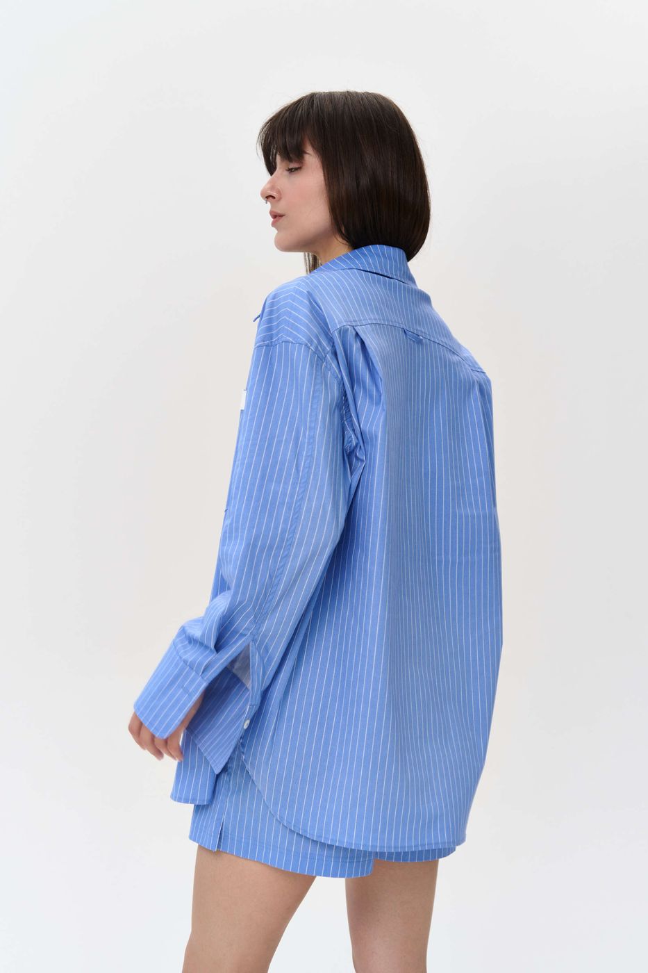 GNZ After party shirt, Blue stripe 0326 фото