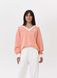 Jane V-neck sweatshirt, Peach