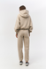 Hoodie GNZ Short Permanent collection, Sand