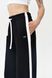 Pants with stripes Gala, Black, XS/S