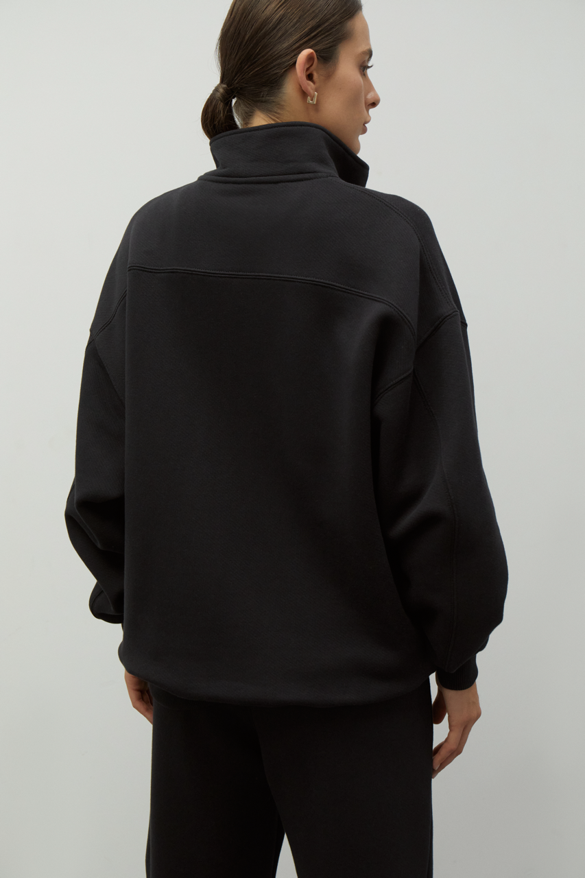 Sweatshirt 80' long on zipper, Anthracite SS24-SP80'-SWlng-Anth фото