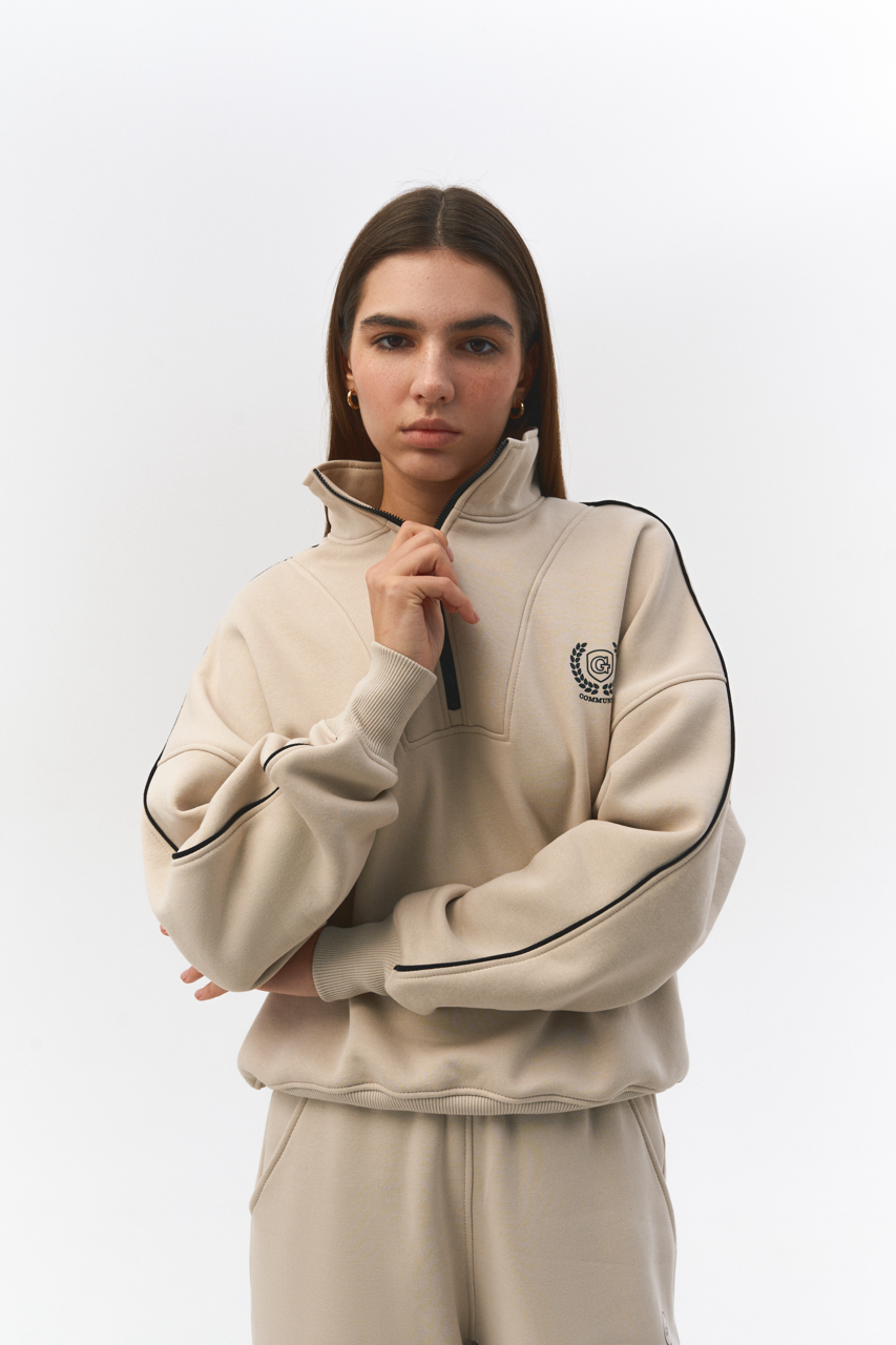 Sweatshirt Tania Permanent collection, Sand SS24РС_SWT_Sand_OS фото