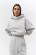 Hoodie GNZ Permanent collection, Gray Melange, OneSize